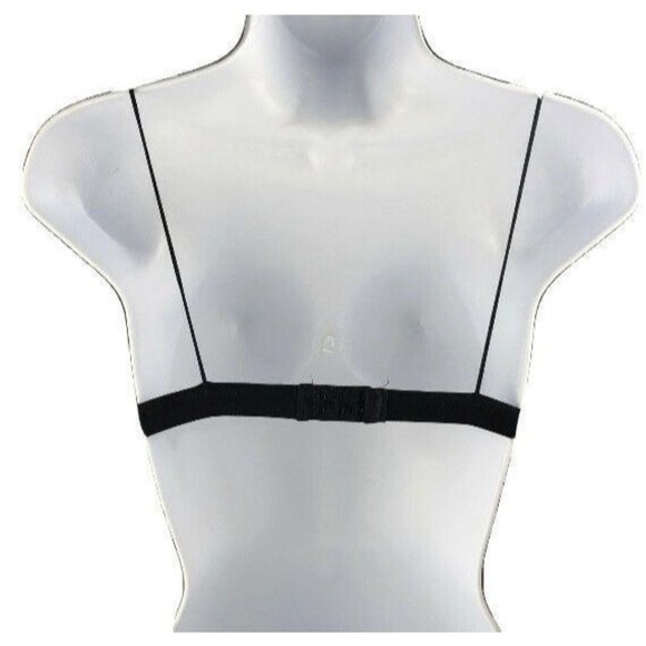 NWT LINE & DOT Basic Triangular Black Bralette Wireless Size XS - Picture 3 of 9